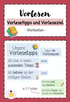 Vorschau - Bildkarten - Vorlesetipps/Vorlesestrategien (Wortkarten) - Deckblatt