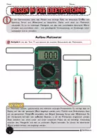 Vorschau - Arbeitsblätter - Grundlagen Elektrotechnik - Messen in der Elektrotechnik - Seite 2