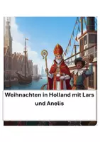 Vorschau - Mal- und Bastelvorlagen - Weihnachten in Holland mit Lars und Anelis - Deckblatt