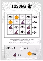 Vorschau - Arbeitsblätter - Halloween - Wachsendes Materialpaket - Seite 3