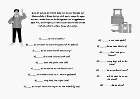 Vorschau - Arbeitsblätter - Fragen mit Fragewörtern - Question words (Englisch) - Seite 3