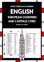 Vista previa - Tarjetas / Manipulativos - ENGLISH EUROPE COUNTRIES & CAPITALS LIST FREEBIE - página 1