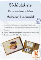 Vorschau - Arbeitsblätter - kostenlos S(ch)atzkiste - sprachliche Unterstützung - Deckblatt