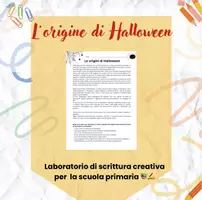 anteprima - Esercizi - L'origine di Halloween - lettura e comprensione 3-4-5 prim - Pagina di copertina