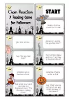 Vorschau - Spiele - Chain Reaction Halloween Englisch Sek I Reading - Seite 3