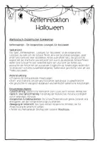 Vorschau - Spiele - Kettenreaktion Lesespiel Halloween Deutsch Sek I - Seite 1
