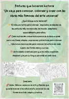 Vista previa - Hojas de trabajo - Pinturas que hicieron historia. - Portada