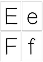 Vorschau - Aufgabenkarten - Groß und Kleinbuchstaben Karten - Seite 2