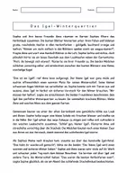 Vorschau - Arbeitsblätter - HERBSTFERIEN - Kurzgeschichten mit Fragen für Vertretungsstunden & Leseverstehen - Seite 1