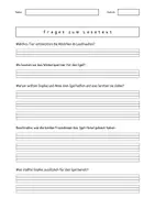 Vorschau - Arbeitsblätter - HERBSTFERIEN - Kurzgeschichten mit Fragen für Vertretungsstunden & Leseverstehen - Seite 2