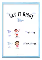 Προεπισκόπηση - Αφίσες - Pronunciation Basics - Th-sound - Εξώφυλλο