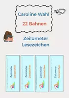 Vorschau - Anderer Materialtyp - Zeilometer / Lesezeichen - 22 Bahnen (Caroline Wahl) - Deckblatt