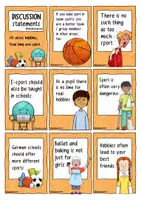 Vorschau - Arbeitsblätter - 30 Statements for Discussion / Writing - Hobbies, Free Time & Sport - Seite 2