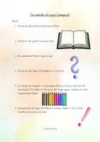 Vorschau - Merkblätter - Lesen und mit Texten umgehen - mal anders - Seite 1