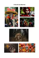 Vorschau - Arbeitsblätter - El día de los Muertos / México / 3fach differenziert / inkl. Online-Vokabel-Spiele - Seite 1