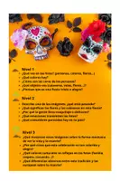 Vorschau - Arbeitsblätter - El día de los Muertos / México / 3fach differenziert / inkl. Online-Vokabel-Spiele - Seite 2