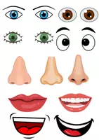 anteprima - Materiale interattivo - Giochiamo con le facce! - Pagina di copertina