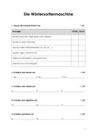 Vorschau - Test - Wörtersortiermaschine_Prüfung - Seite 1