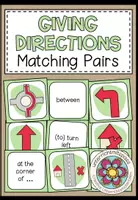 Vorschau - Spiele - GIVING DIRECTIONS - Matching Pairs - Deckblatt