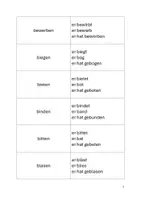 Vorschau - Fördermaterial/Inklusion - Verben (Karteikarten) - Seite 2