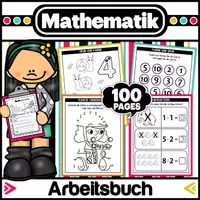 Vorschau - Arbeitsblätter - Mathematik-Arbeitsbuch für Vorschulkinder - Deckblatt