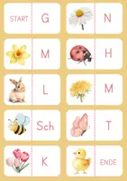 Vorschau - Spiele - Frühlings-Domino (3-fach differenziert) - Seite 2