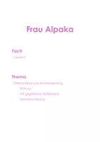 Vorschau - Test - Direkte Rede Prüfung - Deckblatt