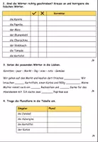Vorschau - Arbeitsblätter - Materialpaket "Das Gemüse" DaZ / DaF / Deutsch - Seite 3