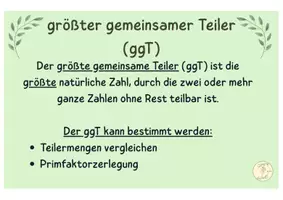 Vorschau - Poster - Primzahlen, ggT, kgV - Seite 2