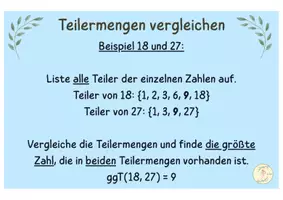 Vorschau - Poster - Primzahlen, ggT, kgV - Seite 3