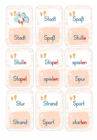 Vorschau - Spiele - Buchstabeneinführung st und sp - Materialpaket - Seite 2