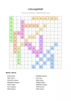 Vorschau - Stundenentwürfe - Englisch Wortsuchrätsel – Alltag, Körperteile & Freizeit - Deckblatt