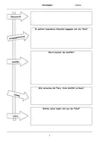 Vorschau - Arbeitsblätter - Schreibplan - Eine Fabel schreiben - Seite 1