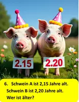 Vorschau - Arbeitsblätter - Dezimalzahlen vergleichen – Mathematische Textaufgaben - Seite 3