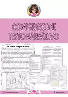 anteprima - Esercizi - Prova in itinere di comprensione: La matita magica di Sara ✏️✨ - Pagina di copertina