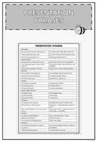 Vorschau - Merkblätter - Presentation Phrases - Deckblatt