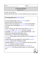 Vorschau - Arbeitsblätter - Entscheidungsdiktat: Wörter mit V, v - Seite 1