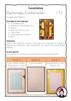 Vorschau - Stundenentwürfe - Kunst HERBST: Kletterndes Eichhörnchen - Seite 3