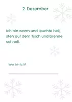 Vorschau - Arbeitsblätter - 24 Leserätsel bis Weihnachten (2./3./4. Klasse) - Seite 3