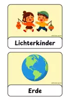 Vorschau - Arbeitsblätter - Liederarbeitung | Lichterkinder | Herbstlied | Sankt Martin - Seite 2