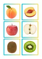 Vista previa - Juegos / Gamificación - Frutas, verduras, frutos secos y sus mitades - página 3