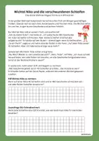 Vorschau - Arbeitsblätter - Weihnachtliches Sachrechnen - Klasse 4 - Seite 1