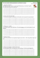 Vorschau - Arbeitsblätter - Weihnachtliches Sachrechnen - Klasse 4 - Seite 2