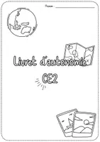 Aperçu - Apprentissages en autonomie - Livret autonomie thème voyage Ce2 - Page de couverture