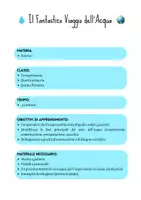 anteprima - Esercizi - Il Fantastico Viaggio dell’Acqua - Pagina 1