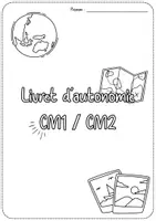 Aperçu - Apprentissages en autonomie - Livret autonomie thème voyage CM1 CM2 - Page de couverture