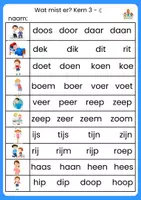 Voorbeeld - Wat mist er? kern 3 maan en zon - Voorblad