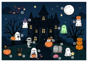Vorschau - Arbeitsblätter - Lesespur Halloween | Das Spukhaus Klasse 1, 2, 3 und 4 inkl. Interactive - Seite 2
