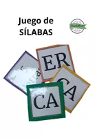 Vista previa - Juegos / Gamificación - Tablero flexible sílabas SIMPLEMENTE - Portada