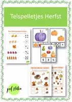 Voorbeeld - JufNika_Telspelletjes Herfst - Voorblad